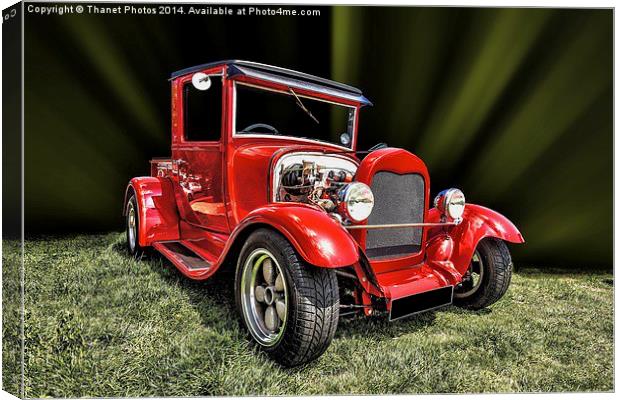 Hot rod Canvas Print by Thanet Photos