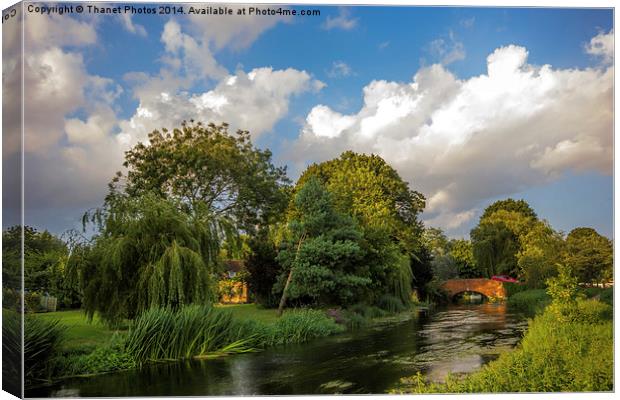  Fordwich Canvas Print by Thanet Photos