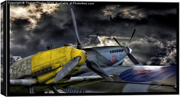  Fighter planes Canvas Print by Thanet Photos