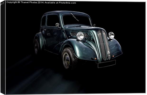  Ford Popular Canvas Print by Thanet Photos