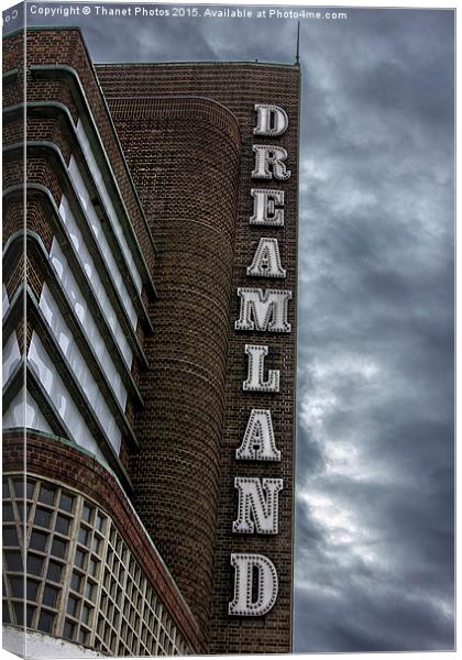  Dreamland Canvas Print by Thanet Photos