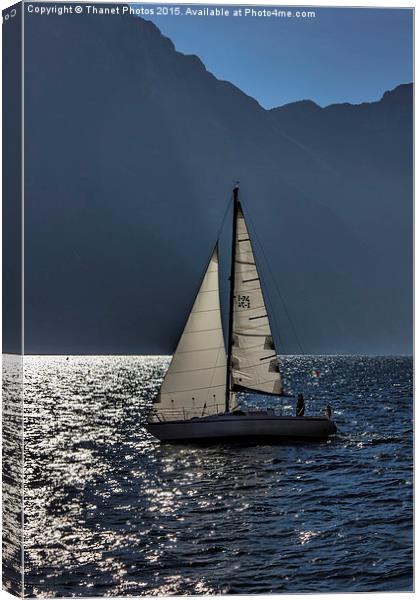  Sail                      Canvas Print by Thanet Photos