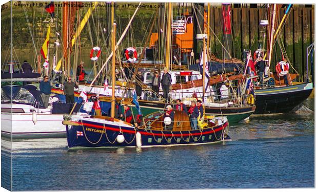  Dunkirk little ships Canvas Print by Thanet Photos