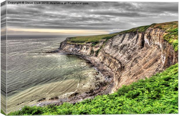 The Cleveland Way Canvas Print by Steve H Clark