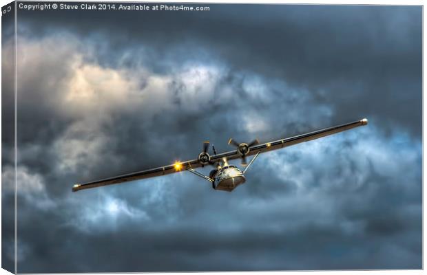  Catalina Flying Boat Canvas Print by Steve H Clark