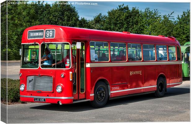  Red and White RS 167 - Bristol RESL6L #1 Canvas Print by Steve H Clark