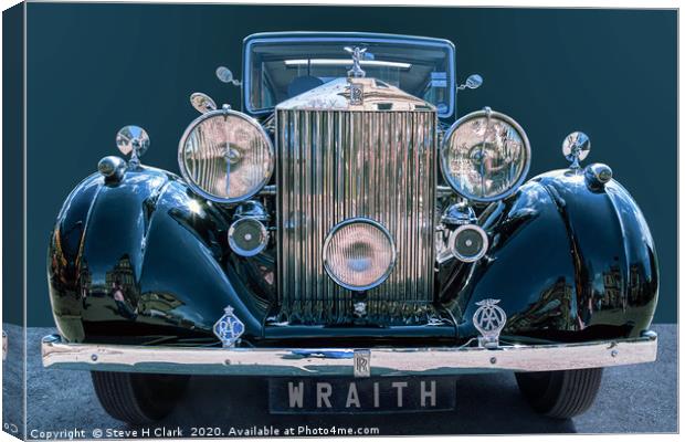1939 Rolls-Royce Wraith Canvas Print by Steve H Clark