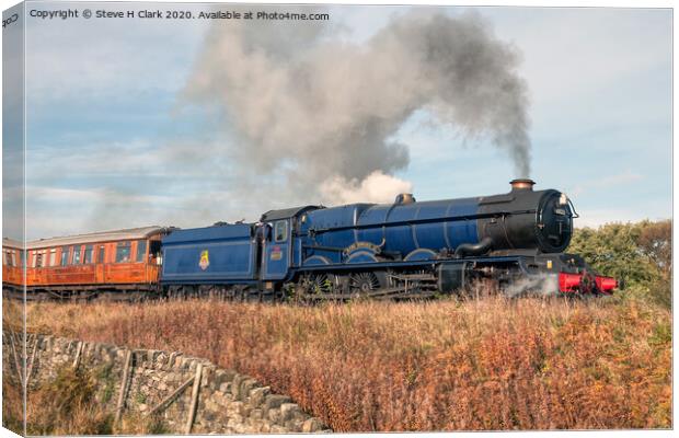 King Edward II Canvas Print by Steve H Clark