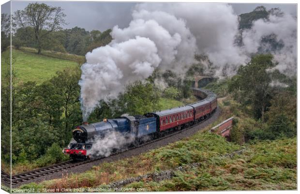 King Edward the Second Canvas Print by Steve H Clark