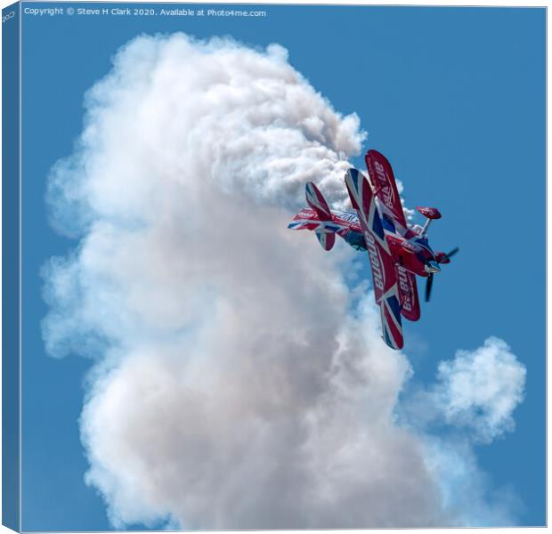 Pitts Special Biplane Canvas Print by Steve H Clark