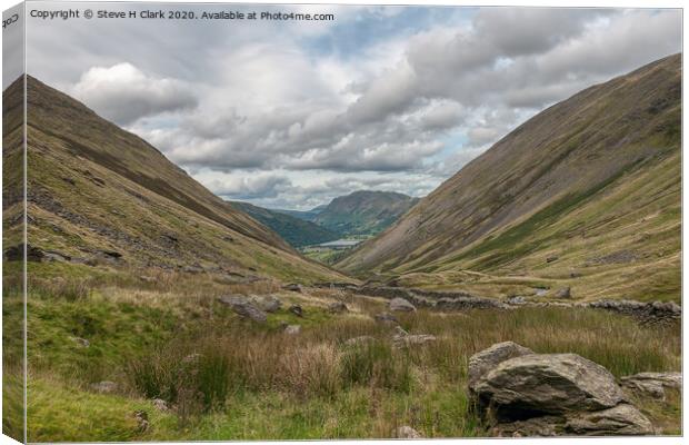 Kirkstone Pass Canvas Print by Steve H Clark