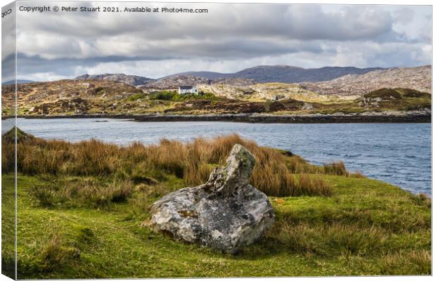 lickisto Isle of Harris Outer Hebrides Canvas Print by Peter Stuart