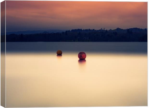 Balls in the mist Canvas Print by Peter Stuart
