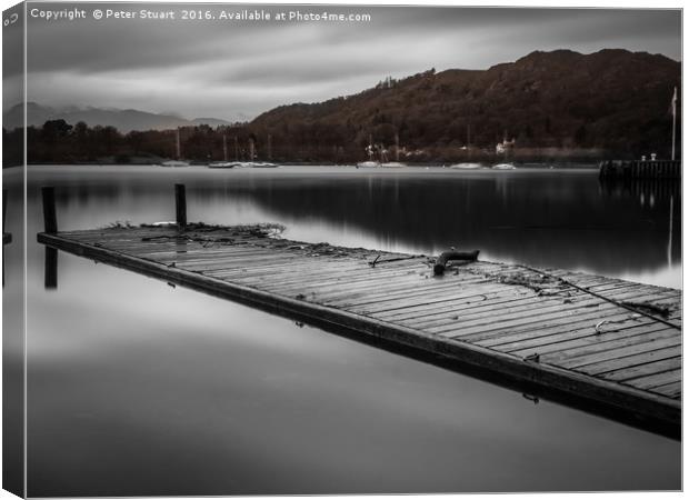 Windermere Canvas Print by Peter Stuart