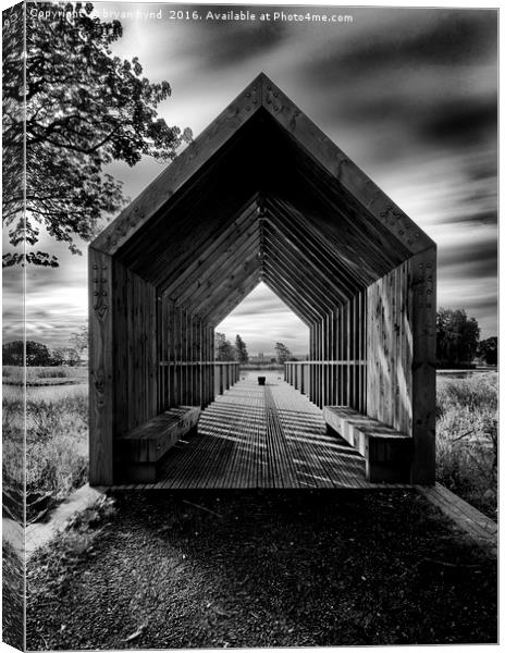 The Boathouse Canvas Print by bryan hynd