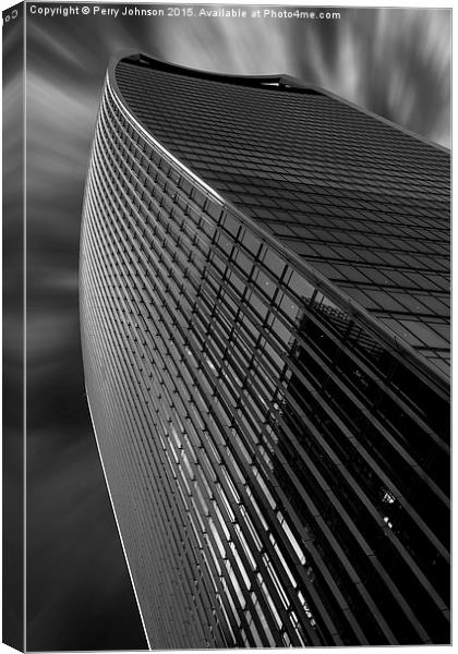 20 Fenchurch Street Canvas Print by Perry Johnson