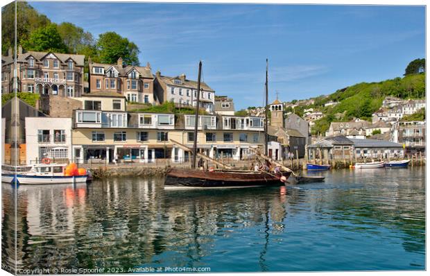 Looe Lugger  Canvas Print by Rosie Spooner