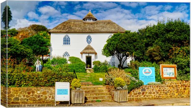 Fairlynch Museum Budleigh Salterton Canvas Print by Peter F Hunt