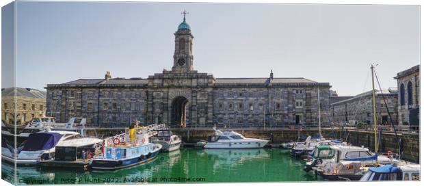 Royal William Victualling Yard Plymouth Canvas Print by Peter F Hunt