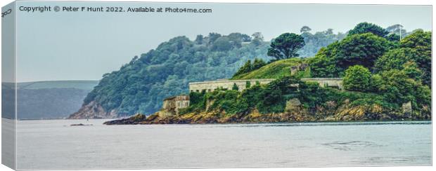 Defending Plymouth Sound Canvas Print by Peter F Hunt