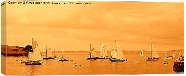  Waiting For A Breeze Canvas Print by Peter F Hunt