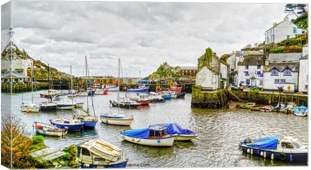 The Old Harbour Canvas Print by Peter F Hunt