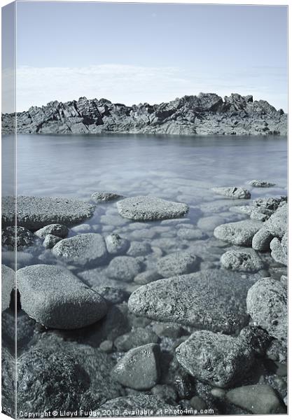 long exposure river shot Canvas Print by Lloyd Fudge