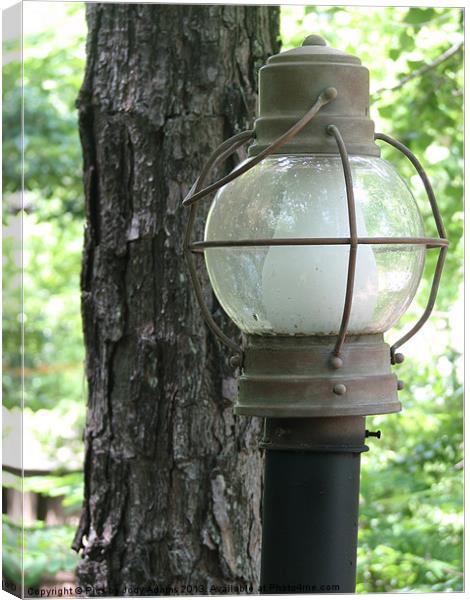Old lampost Canvas Print by Pics by Jody Adams