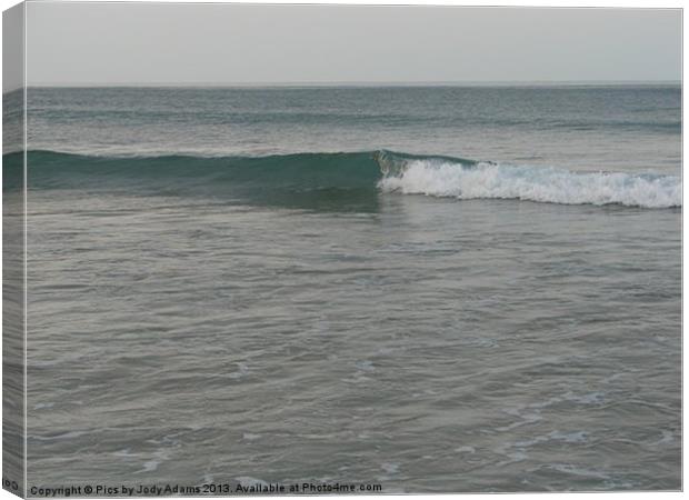 Waves Canvas Print by Pics by Jody Adams