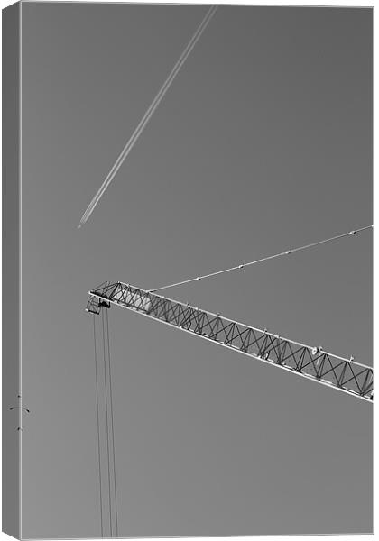 intersection Canvas Print by kev bates