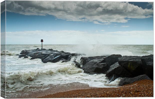 folkestone seafront Canvas Print by Greg White