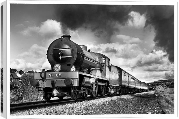  Hogwarts Express Canvas Print by Peter Lennon