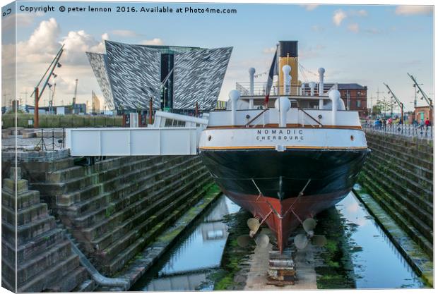 Old & New Canvas Print by Peter Lennon