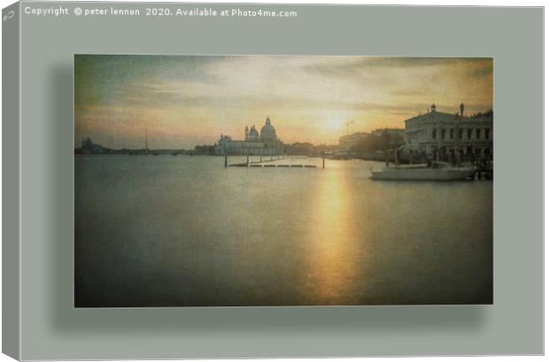 Venice Old Masters 3 Canvas Print by Peter Lennon