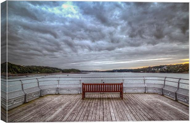  View From The Pier Canvas Print by Jon Lingwood