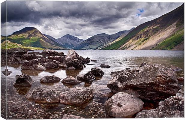 A WastWater Spot of Blue Canvas Print by Ray Nelson