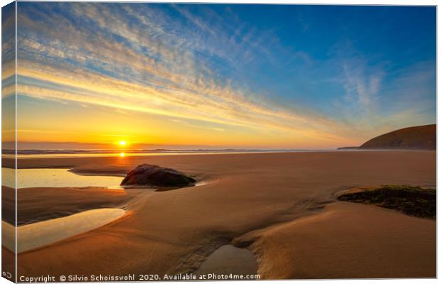 cornwalls beauty Canvas Print by Silvio Schoisswohl