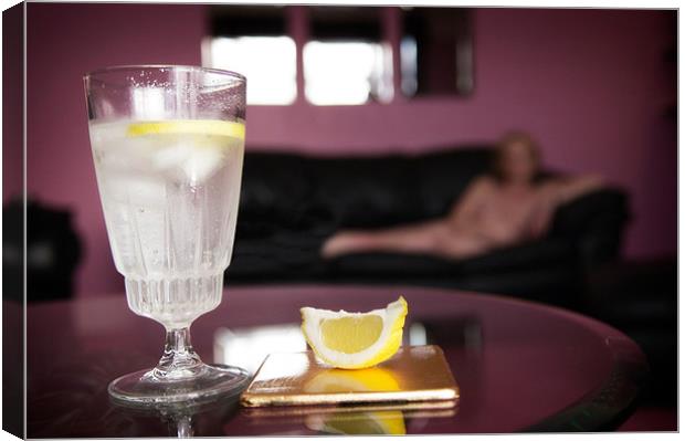 Gin by the bucket full Canvas Print by Paul Haley