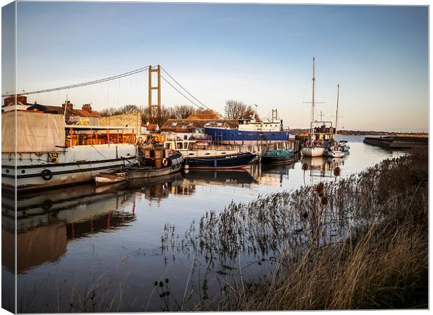 The Mighty Humber Canvas Print by P D