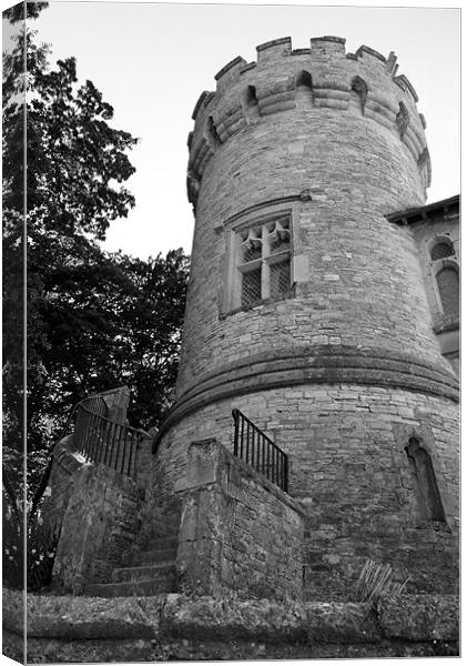 Castle turret Canvas Print by