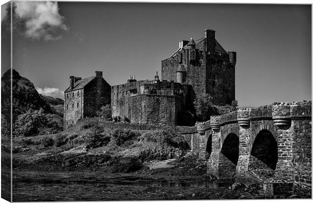 Eilean Donan Castle Canvas Print by Andy McGarry