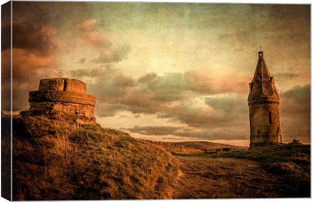Hartshead Pike Canvas Print by Andy McGarry