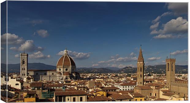 Florence Cityscape Canvas Print by Andy McGarry