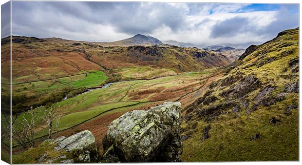  Eskdale Valley Canvas Print by Andy McGarry