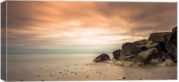 Tranquil Sunset at Hengistbury Head Canvas Print by Daniel Rose