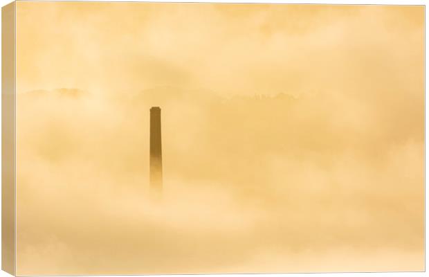Cement Works Legacy Canvas Print by Malcolm McHugh