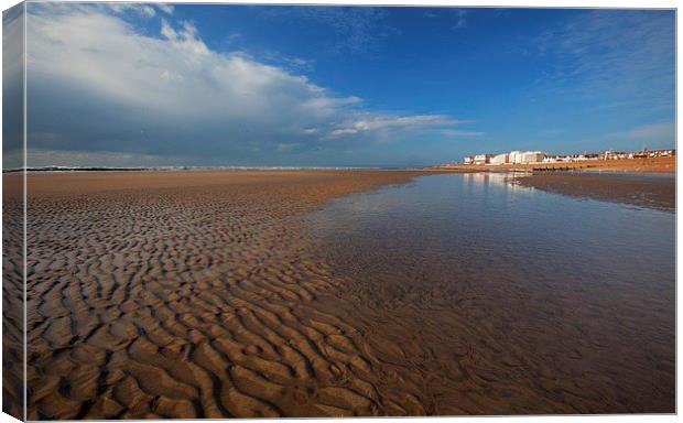  Ripple in the sands Canvas Print by Stephen Prosser