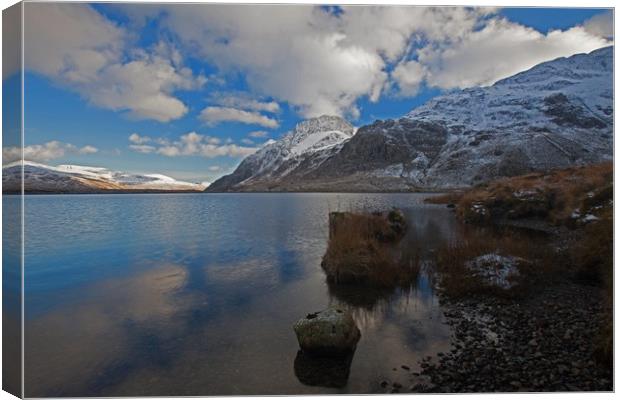 Winter in North Wales Canvas Print by Stephen Prosser