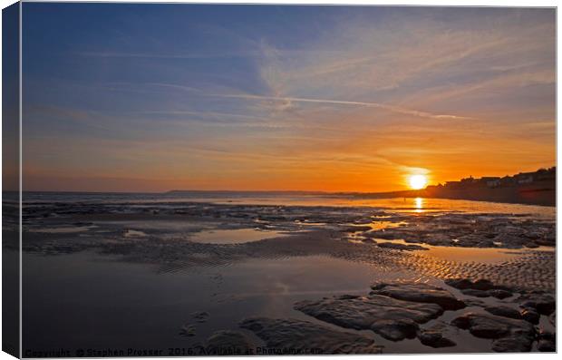 Evening magic Canvas Print by Stephen Prosser