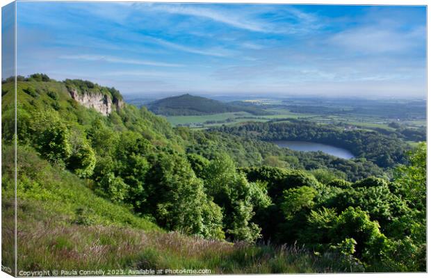 View from Sutton Bank Canvas Print by Paula Connelly